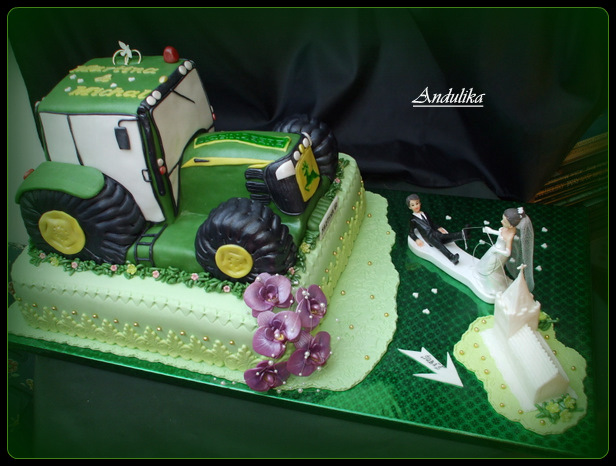 Svadobná - s traktorom